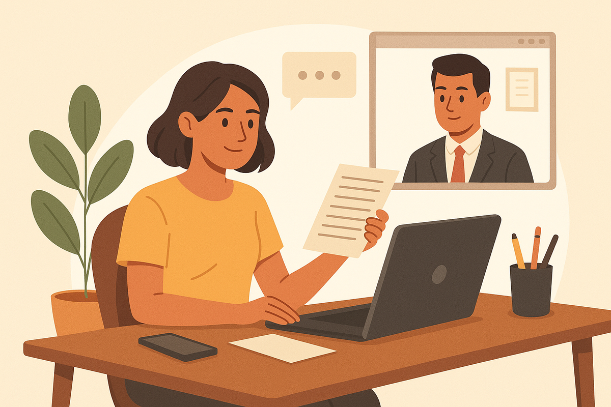 Remote Job Interview Prep with OFM Jobs Resources