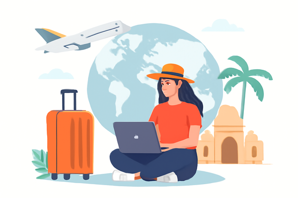 🌍 How to Work Remotely While Traveling the World with OFMJobs